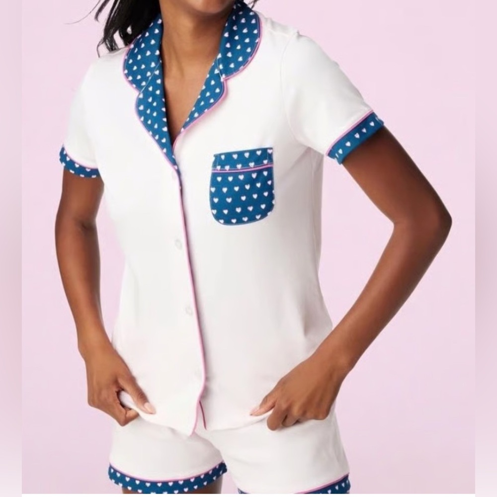 Roller Rabbit Patchwork Heart Pajamas - image 1